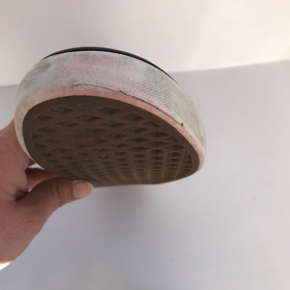 Vans men’s tennis shoes black/white size 8.5 - Picture 5 of 12